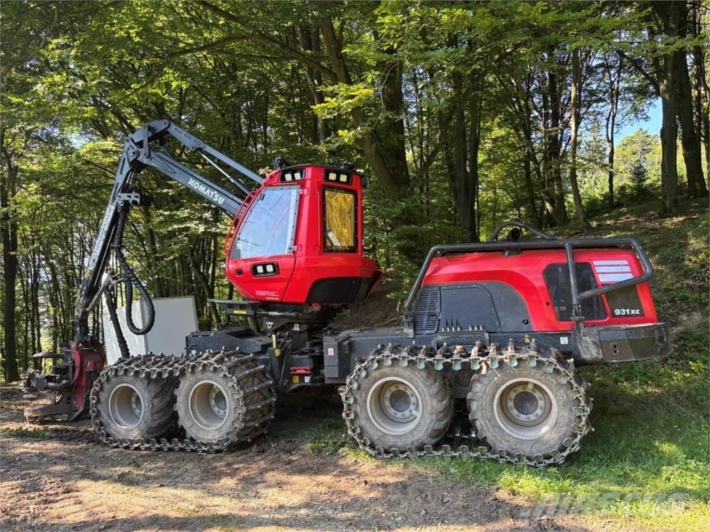 Komatsu 931 XC Harvesterid