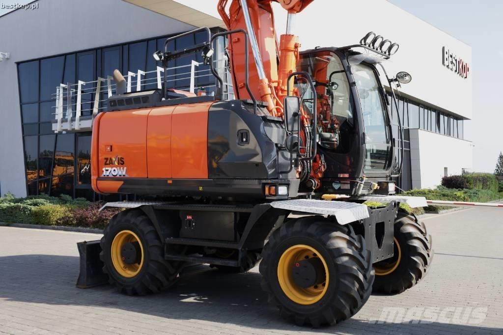 Hitachi ZX 170 W-6 Ratasekskavaatorid