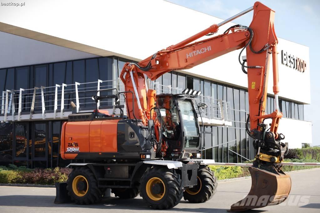 Hitachi ZX 170 W-6 Ratasekskavaatorid