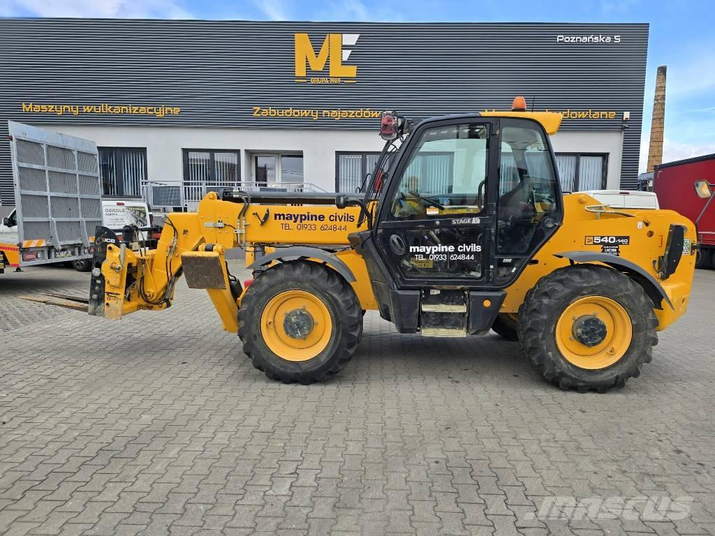 JCB 540-140 Teleskooplaadurid