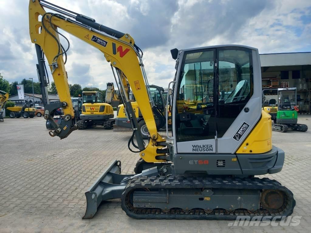 Wacker Neuson ET58 Roomikekskavaatorid