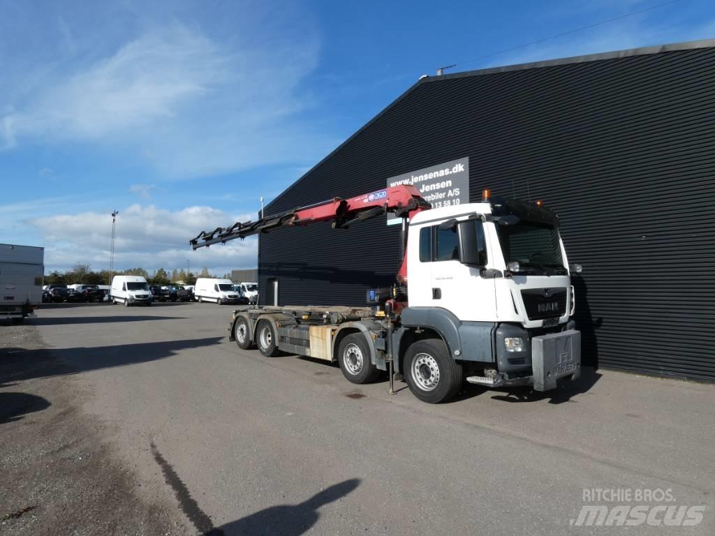MAN TGS 35.460 Kraanaga veokid