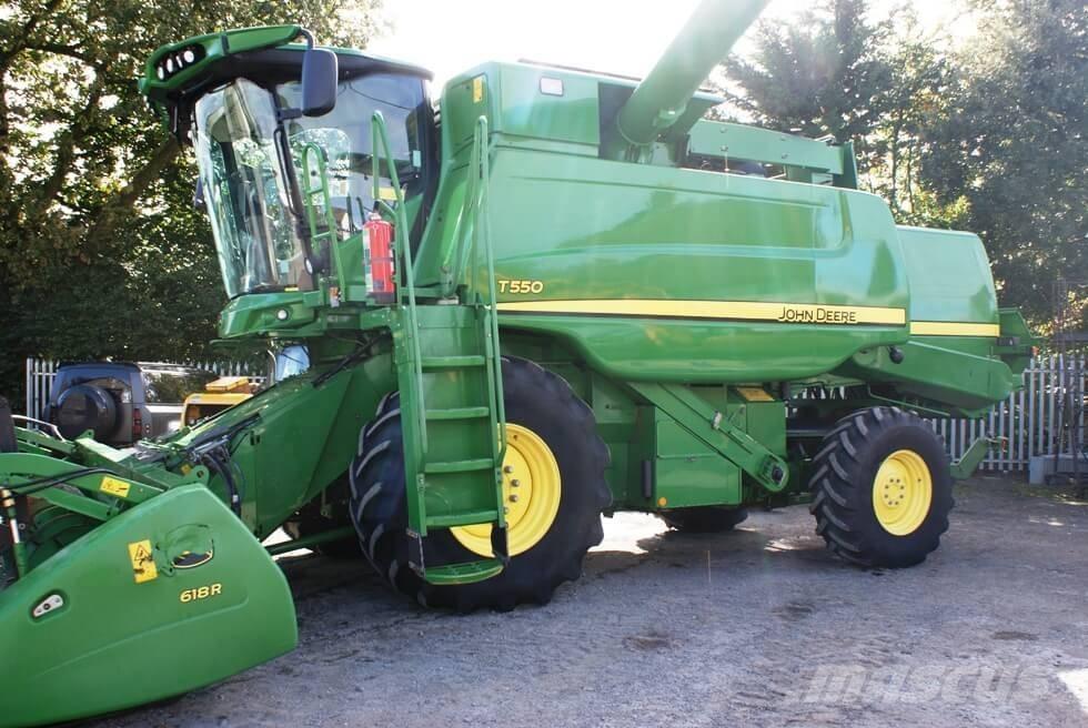 John Deere T 550 Teraviljakombainid