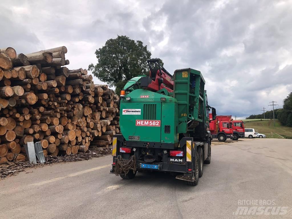 JENZ HEM 582 R-Truck Metsamultšerid