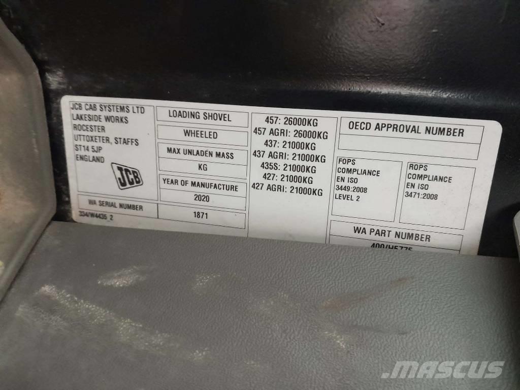 JCB 457 ZX Rataslaadurid
