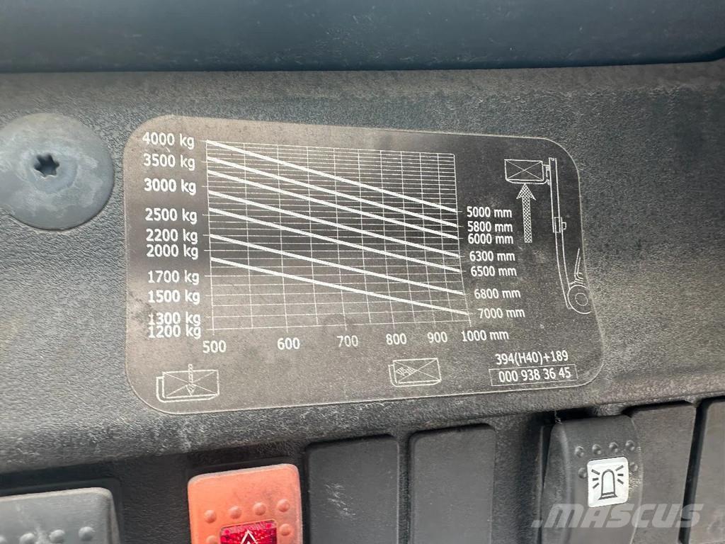 Linde H40D Diiseltõstukid