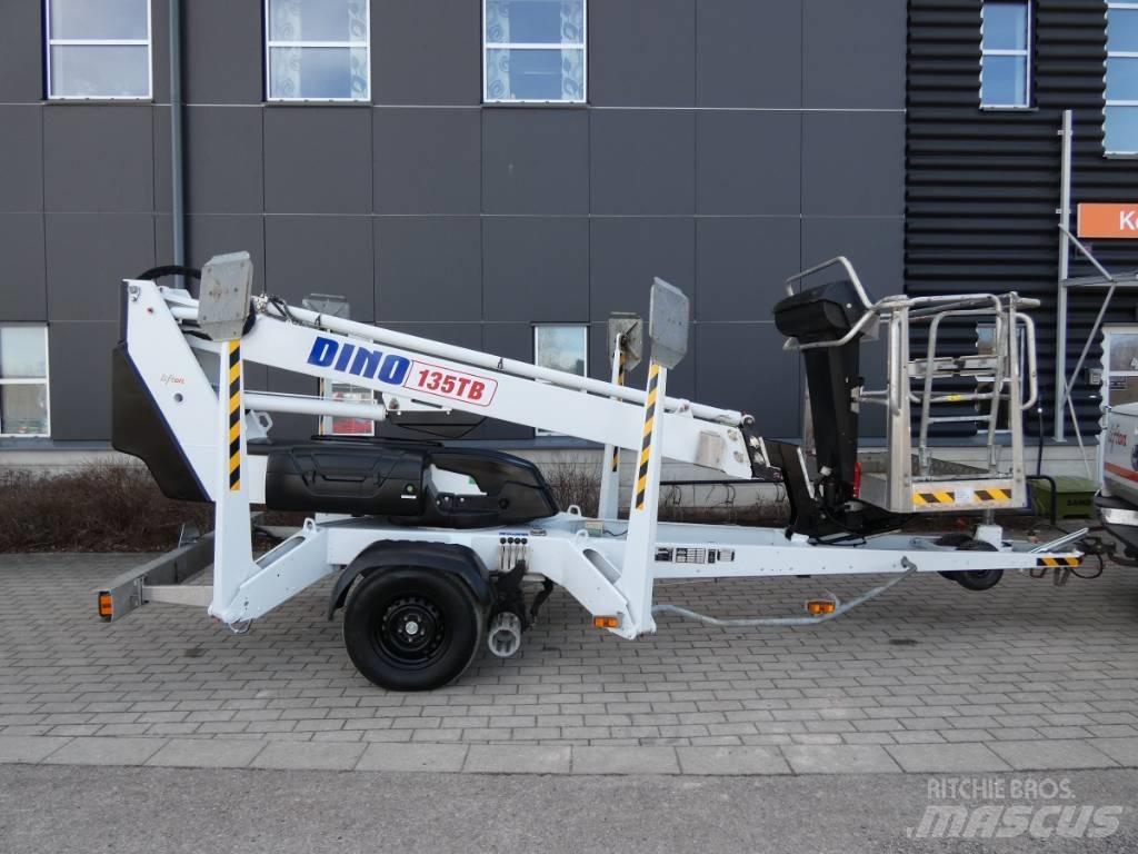 Dino 135 TB Skylift Järelveetavad korvtõstukid