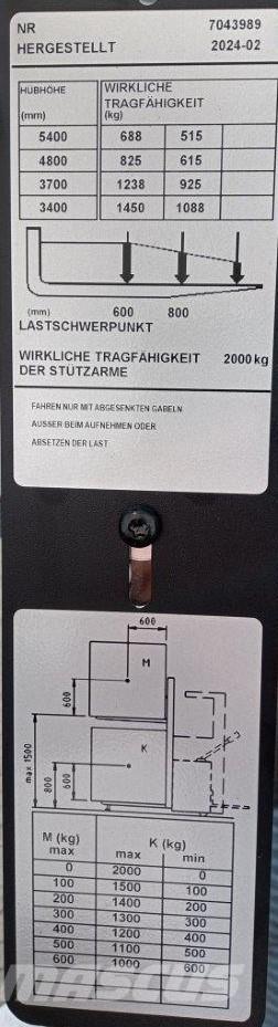 Toyota BT SWE145L Platvormiga virnastajad