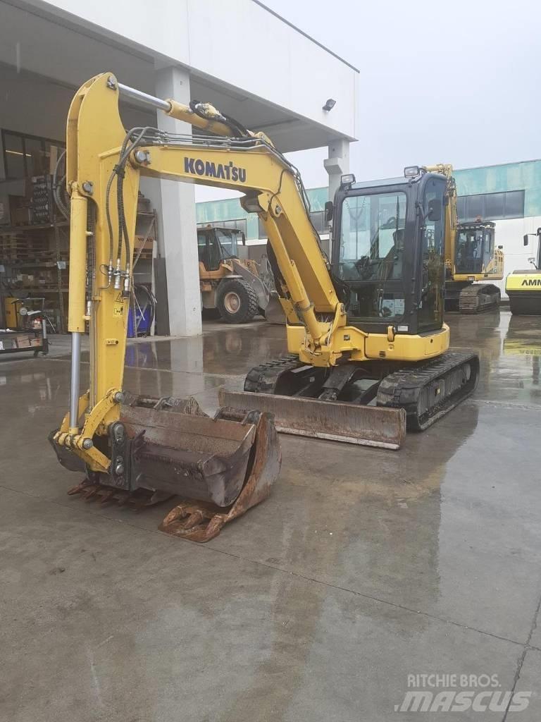 Komatsu PC 55 MR-5 Roomikekskavaatorid