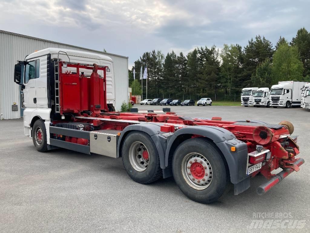 MAN TGX 26.500 6X2 Konksliftveokid