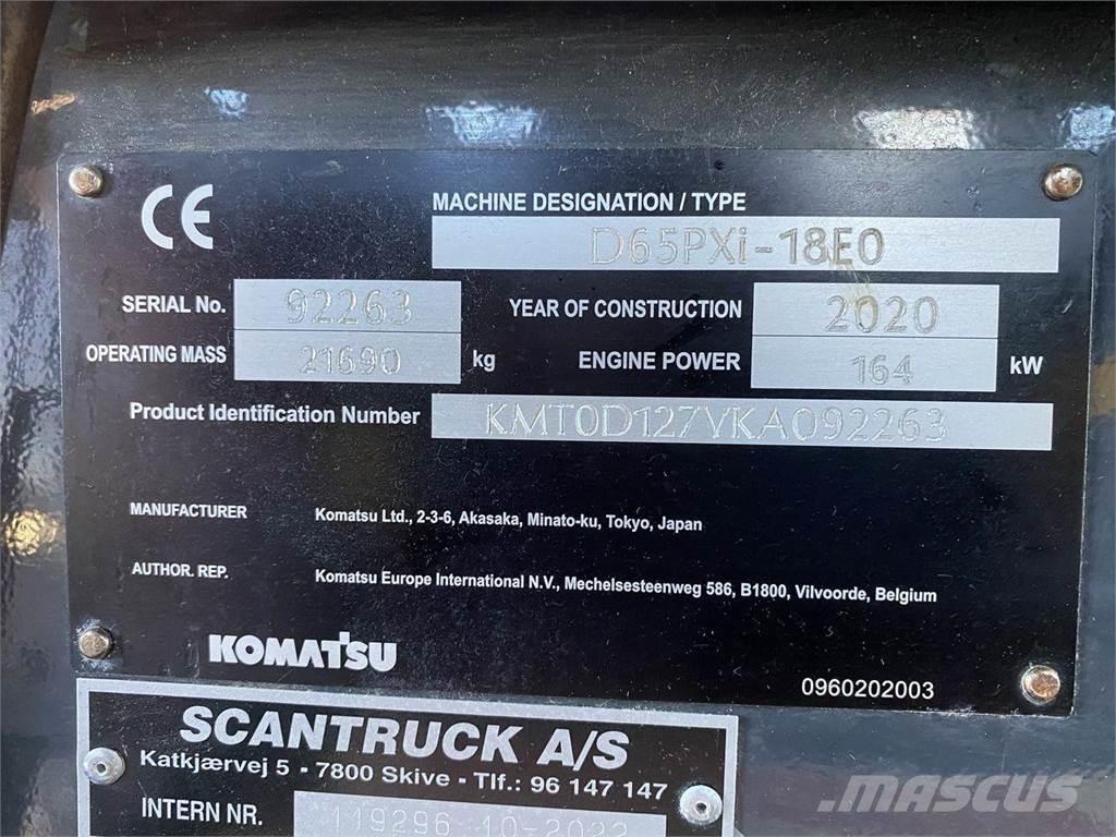 Komatsu D65PXI-18 Buldooserid