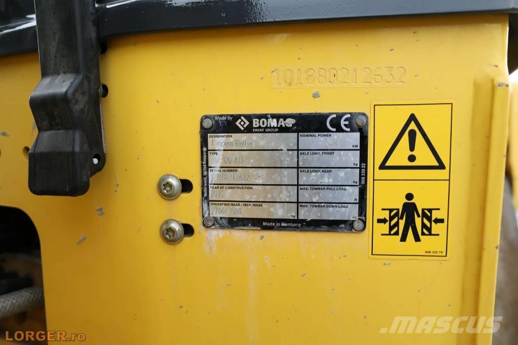 Bomag BW 120 AD-5 Tandemrullid
