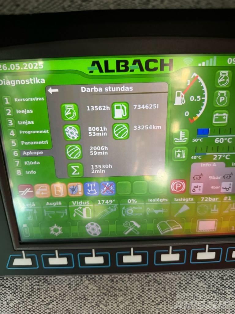 Albach Diamant 2000 Väljaveotraktorid