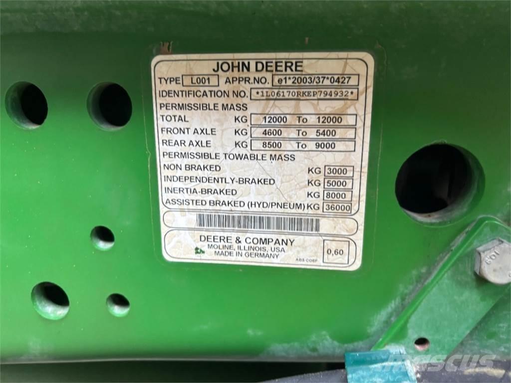 John Deere 6170R Traktorid