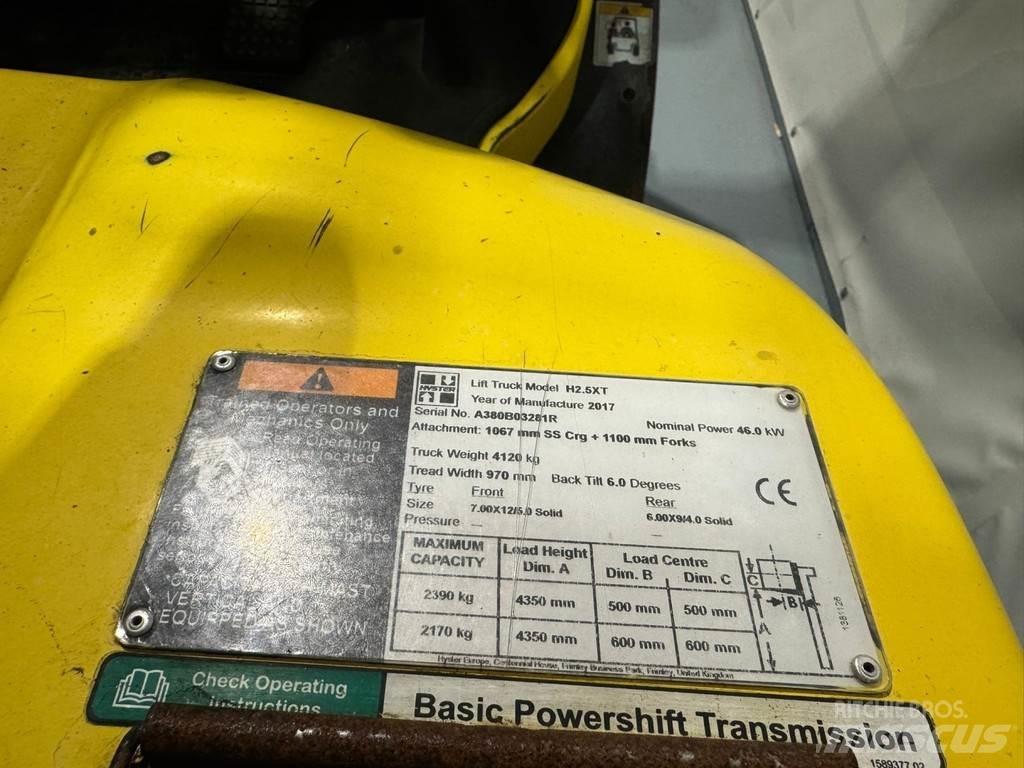 Hyster H2.5XT Gaasitõstukid