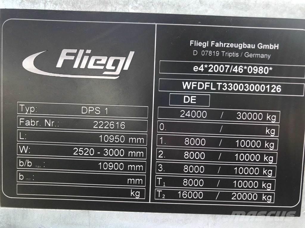 Fliegl DTS-S 300 Raskeveohaagised