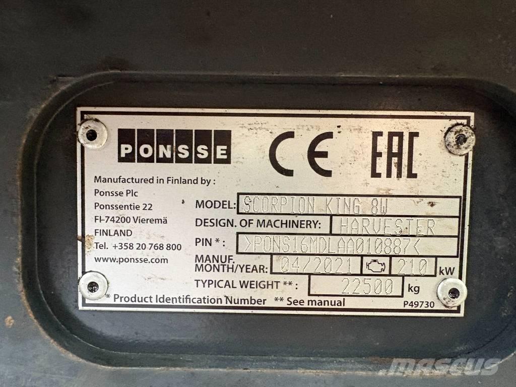 Ponsse Scorpion King Harvesterid