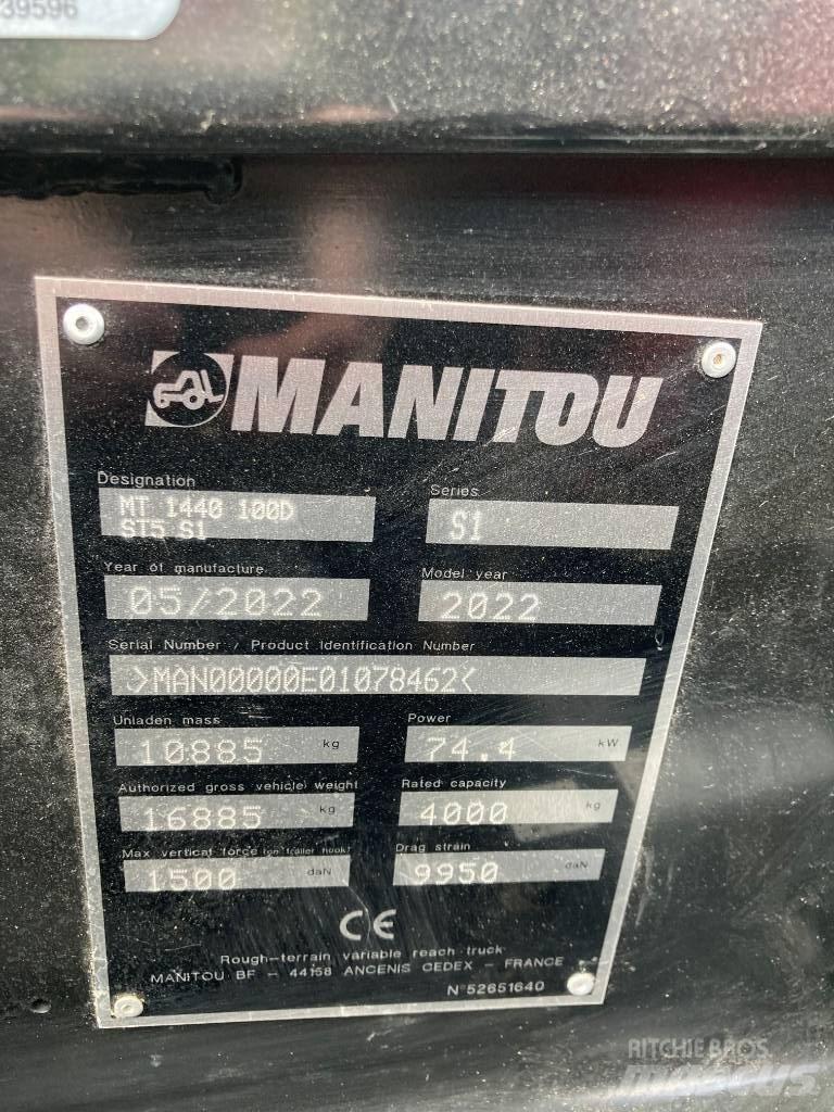 Manitou MT 1440 Teleskooplaadurid