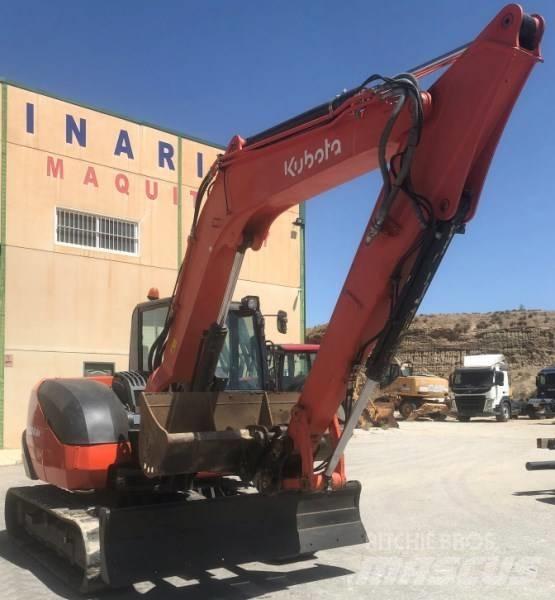 Kubota KX 080-4 Väikeekskavaatorid 7t-12t