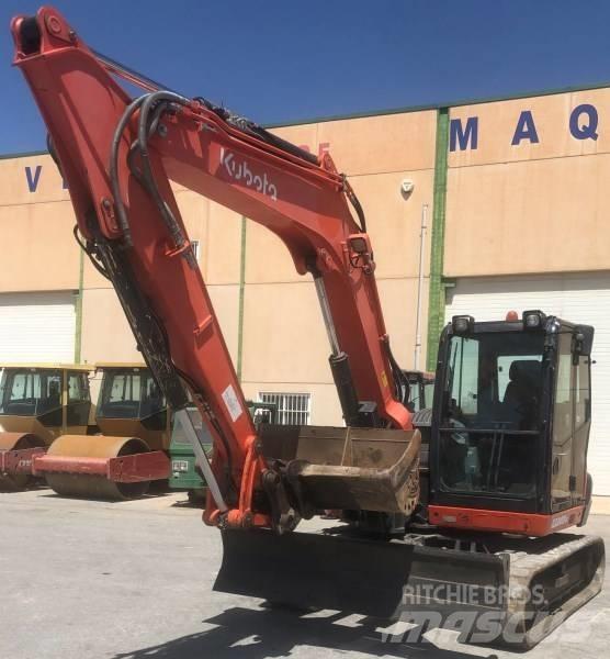 Kubota KX 080-4 Väikeekskavaatorid 7t-12t