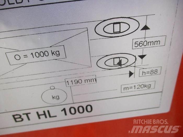 BT HL 1000 Järelkäidavad virnastajad