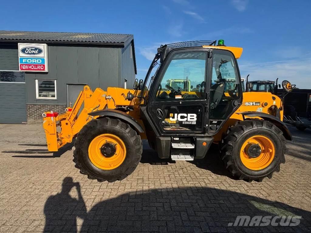 JCB 531-70 Teleskooplaadurid