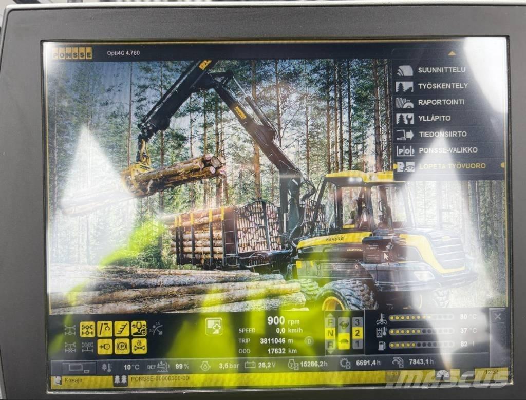 Ponsse BUFFALO AF 8W Forwarderid
