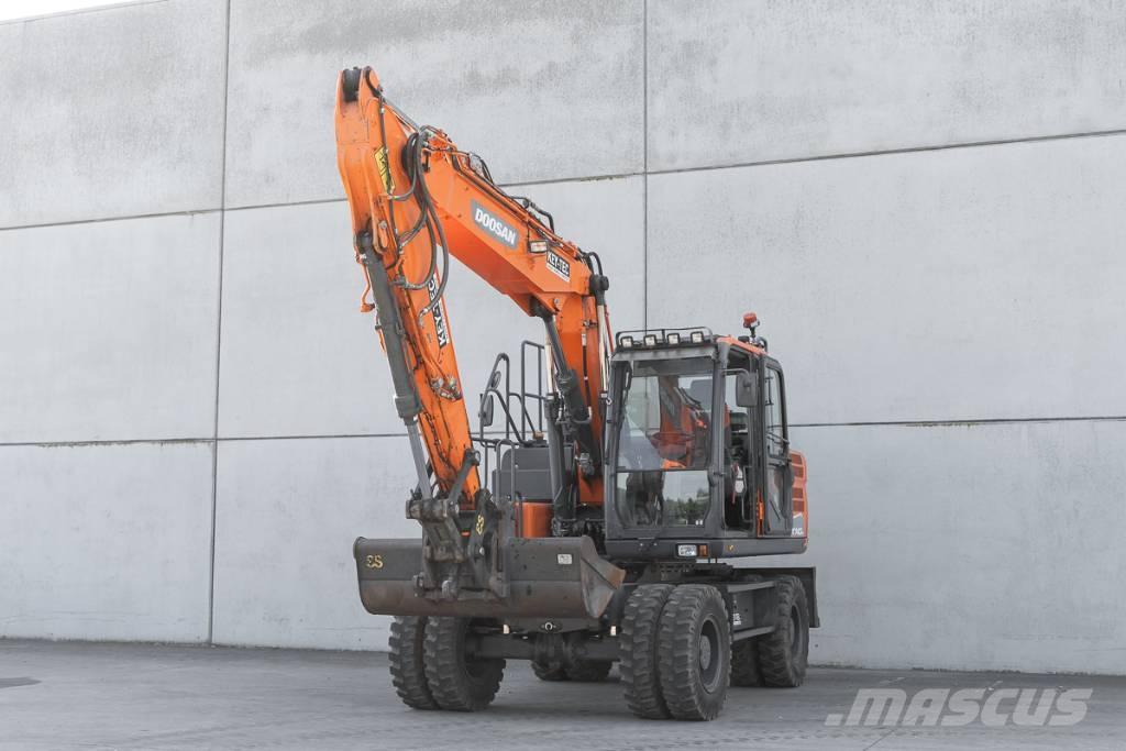 Doosan DX 140 W Ratasekskavaatorid