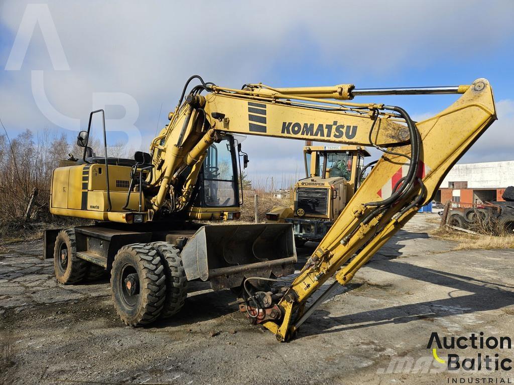 Komatsu PW130ES-6K Ratasekskavaatorid