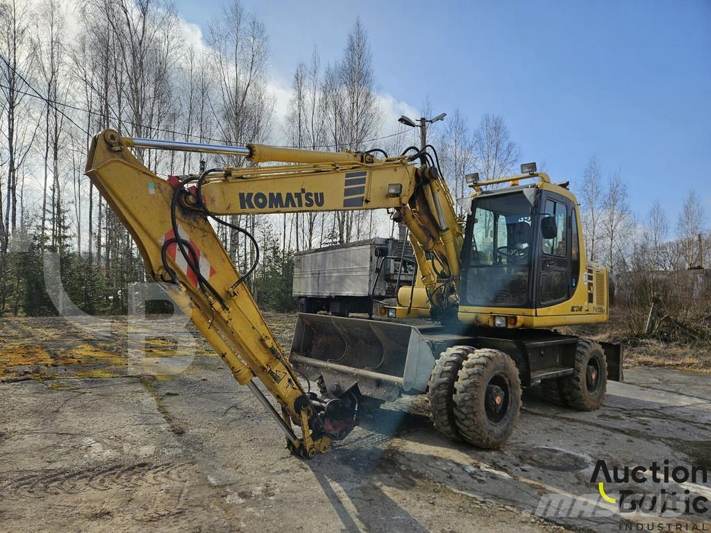 Komatsu PW130ES-6K Ratasekskavaatorid
