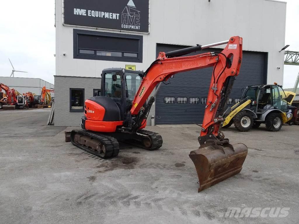 Kubota U55-4 Miniekskavaatorid < 7 t