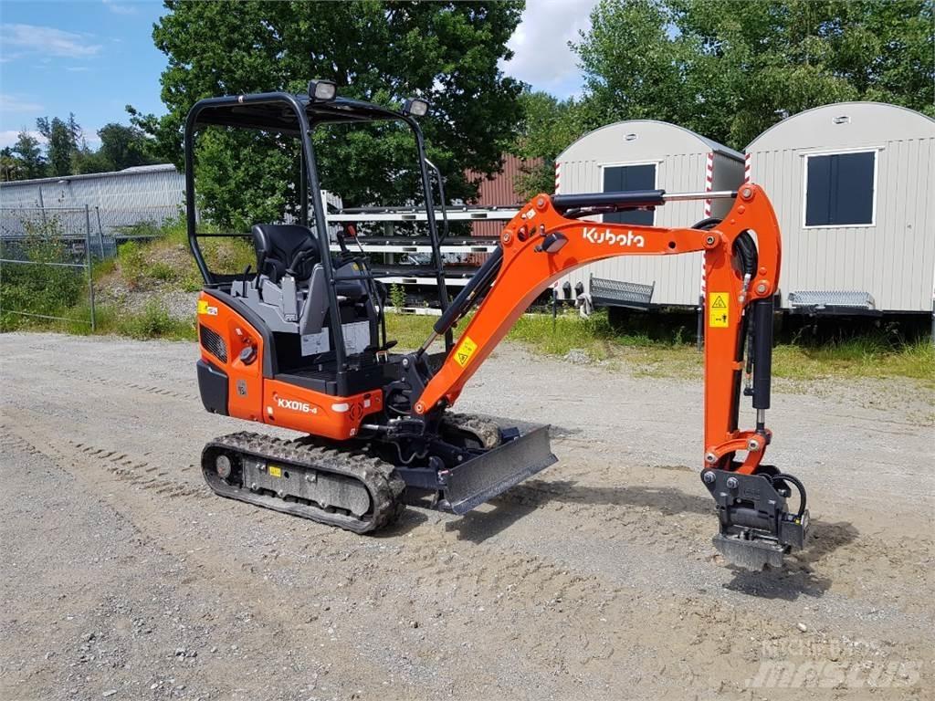 Kubota KX016-4 Miniekskavaatorid < 7 t