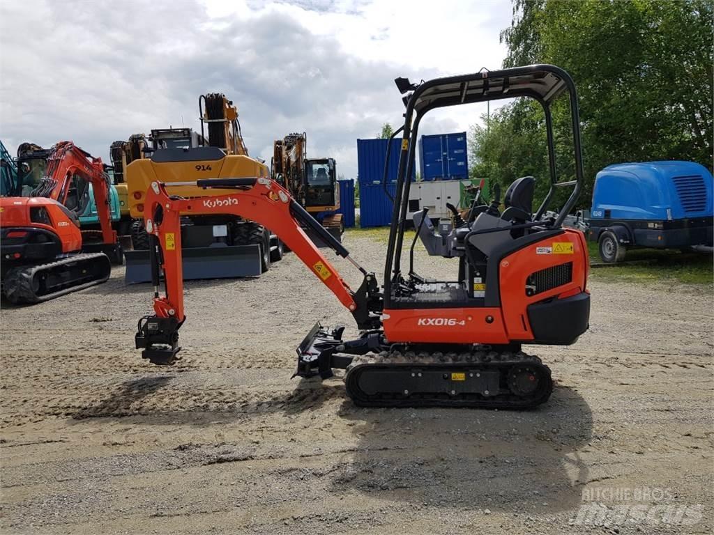 Kubota KX016-4 Miniekskavaatorid < 7 t
