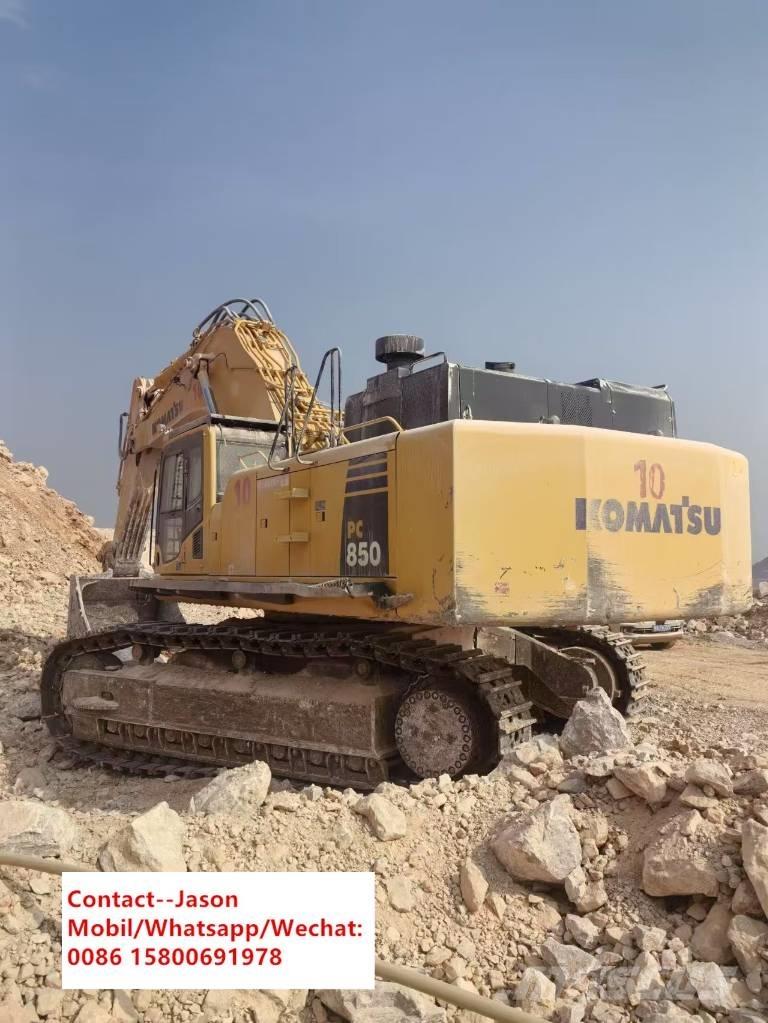 Komatsu PC 850-8 Roomikekskavaatorid