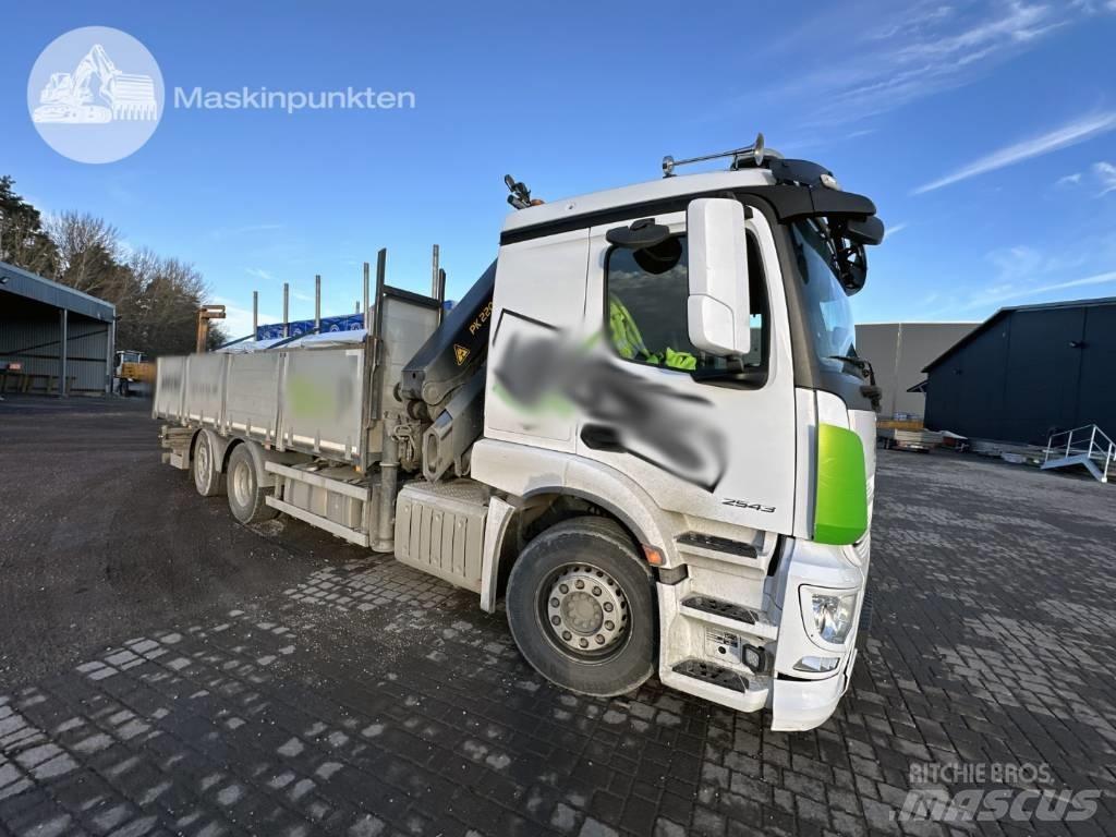 Mercedes-Benz 2543 Kraanaga veokid