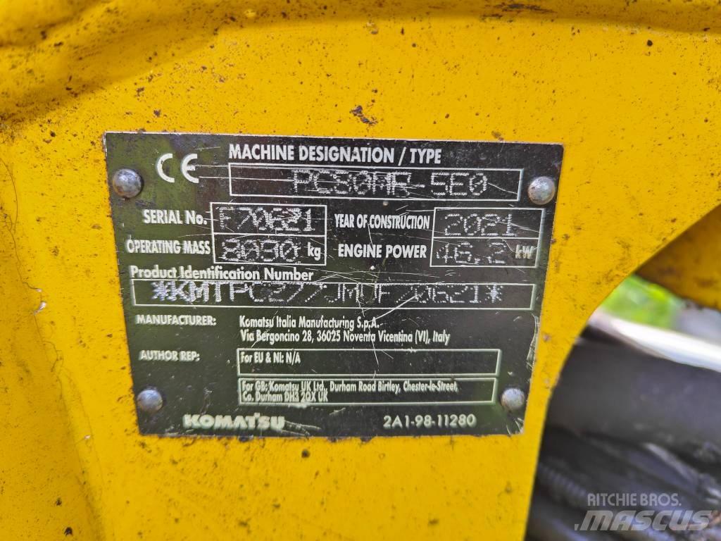 Komatsu PC 80 MR-5 Väikeekskavaatorid 7t-12t