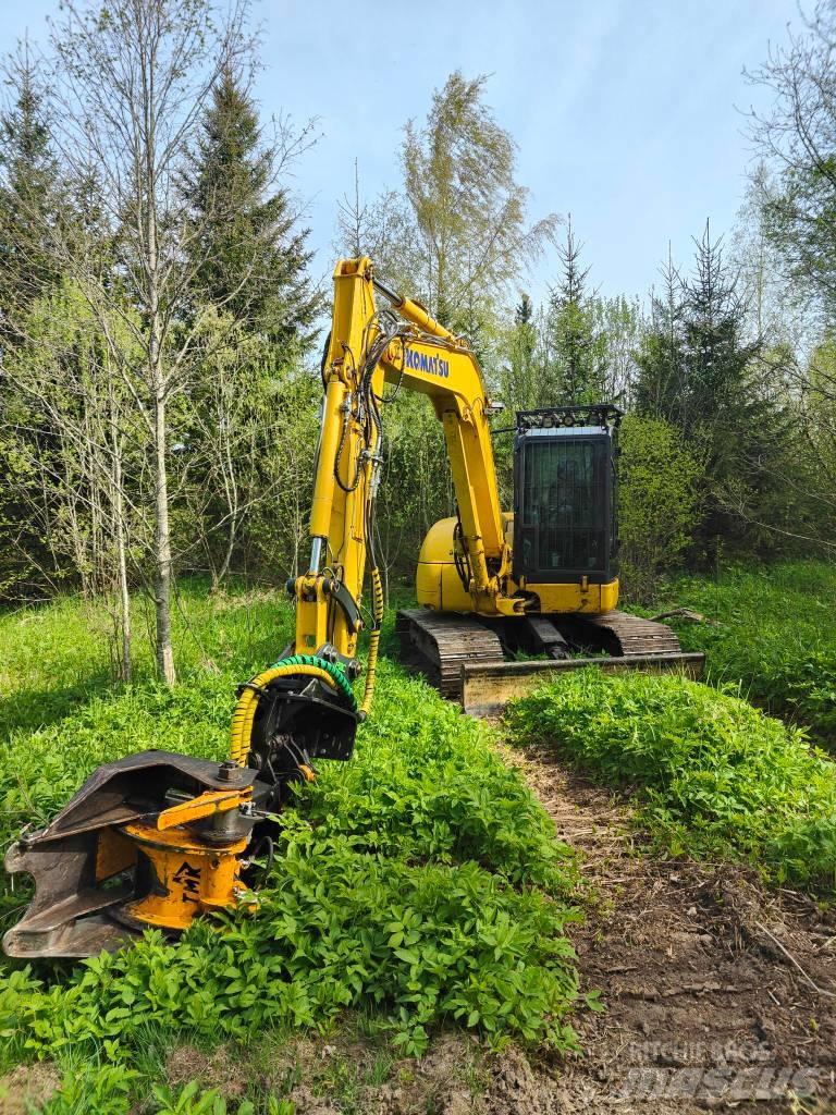 Komatsu PC 80 MR-5 Väikeekskavaatorid 7t-12t