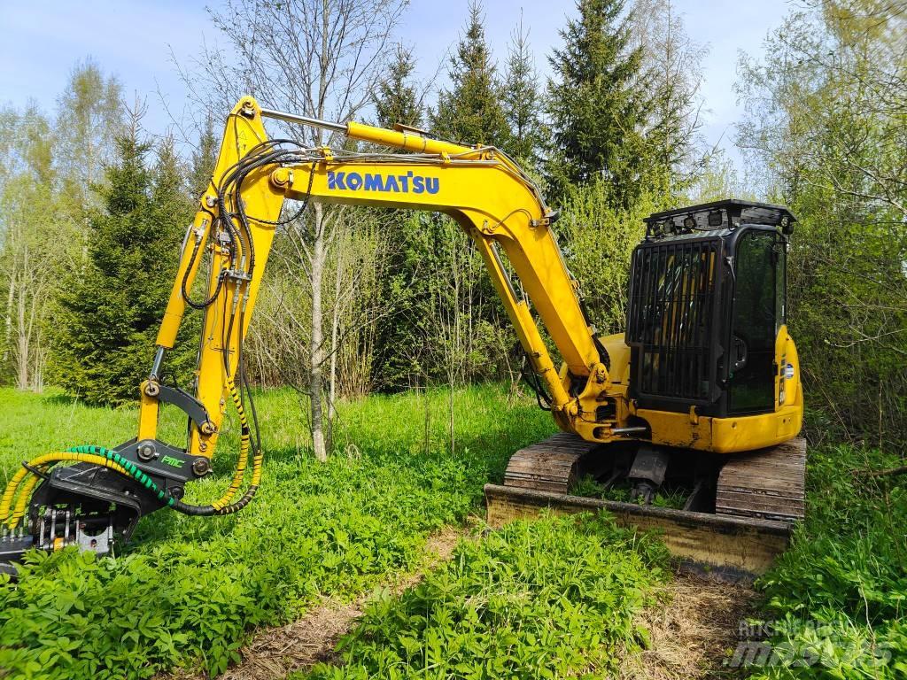 Komatsu PC 80 MR-5 Väikeekskavaatorid 7t-12t