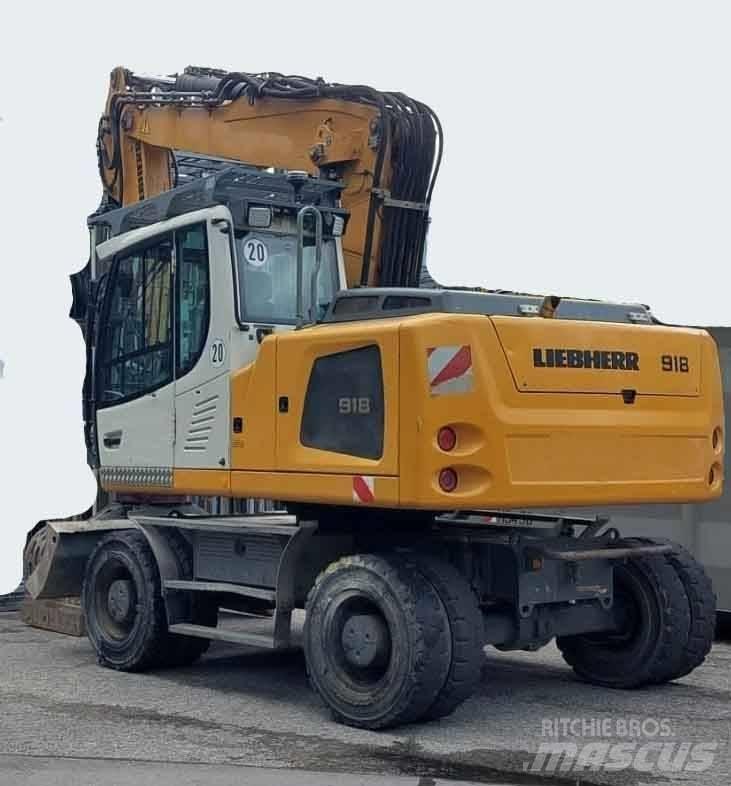 Liebherr A 918 Litr. Ratasekskavaatorid