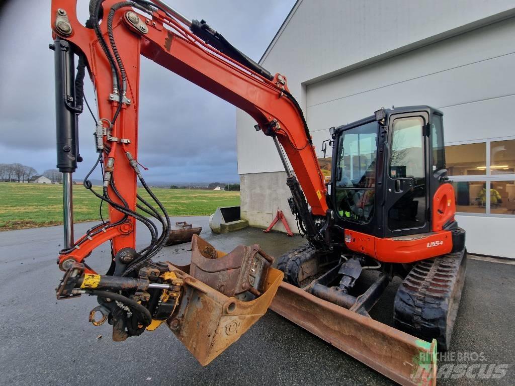 Kubota U 55-4 Miniekskavaatorid < 7 t