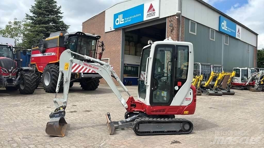 Takeuchi TB216 A Miniekskavaatorid < 7 t