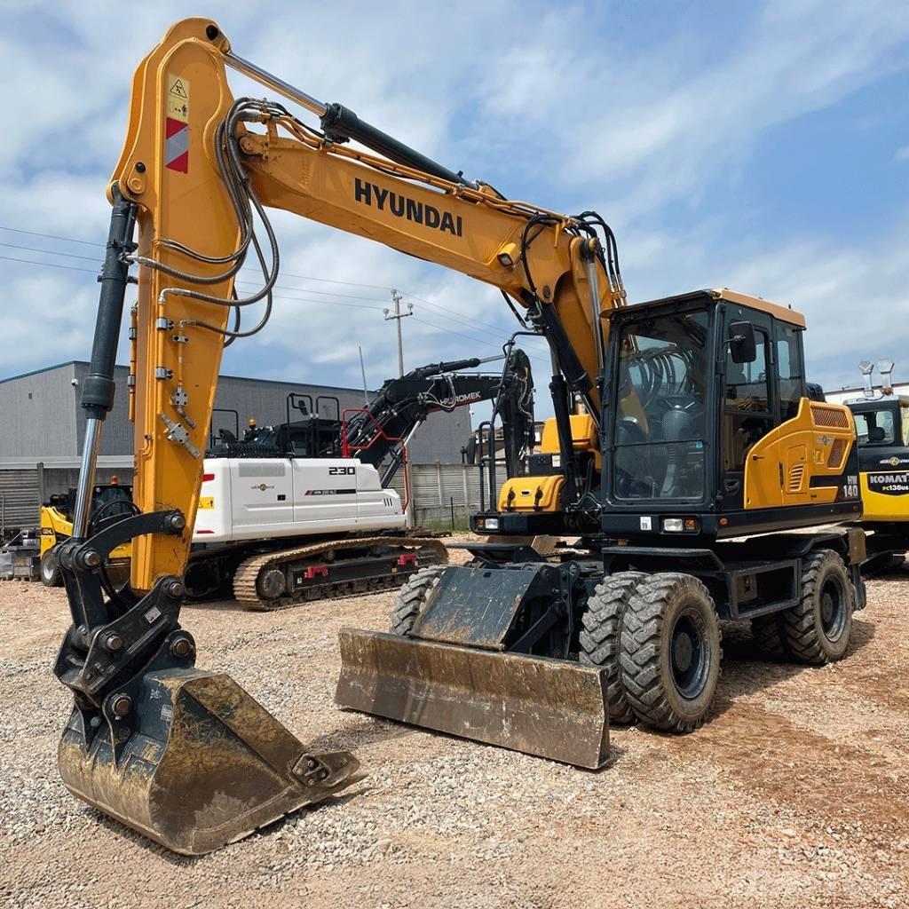 Hyundai HW140 Ratasekskavaatorid