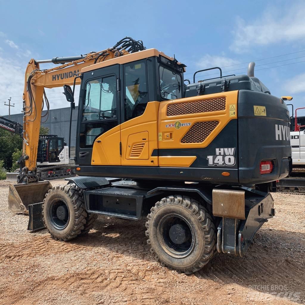 Hyundai HW140 Ratasekskavaatorid