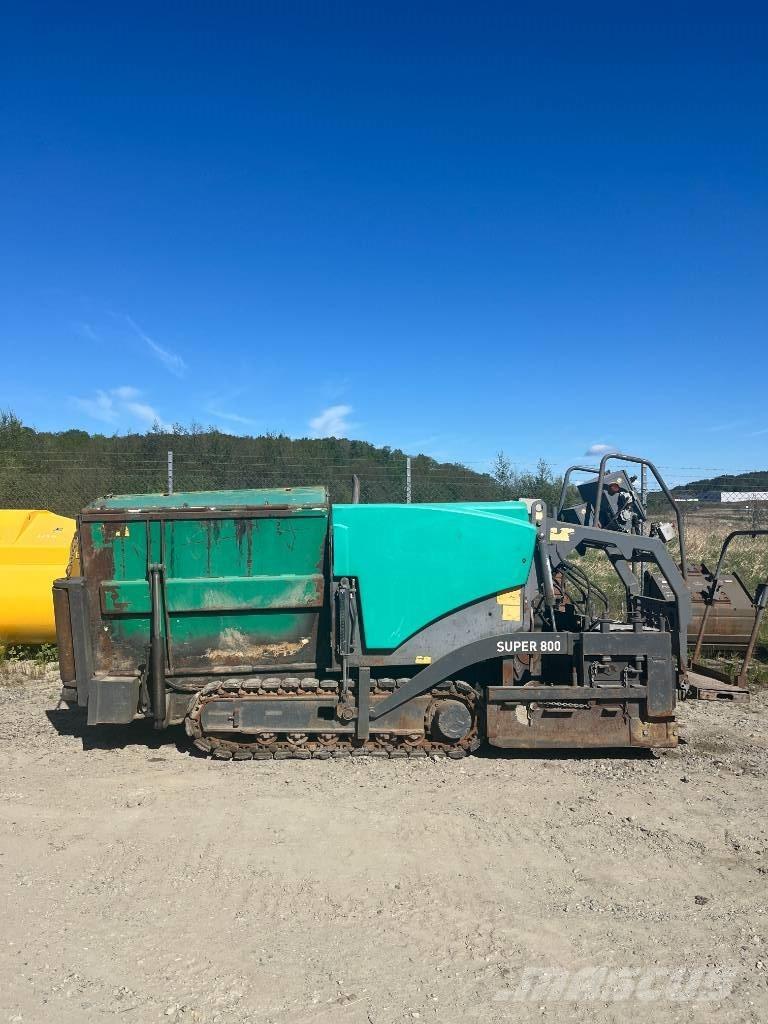 Vögele Super 800 Asfaldilaoturid