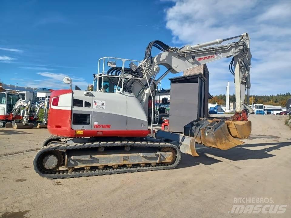 Takeuchi TB 2150 R Roomikekskavaatorid