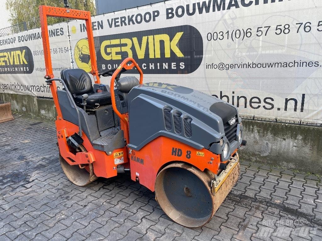 Hamm HD 8 VV Tandemrullid