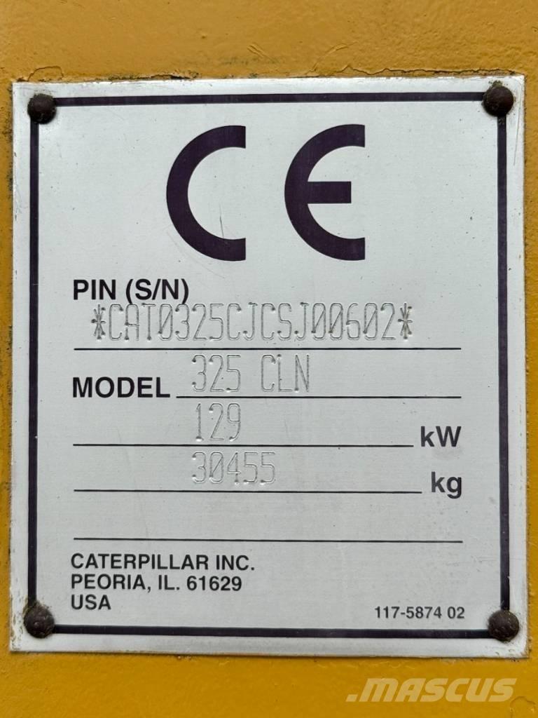 CAT 325CLN LR Pika noolega ekskavaatorid