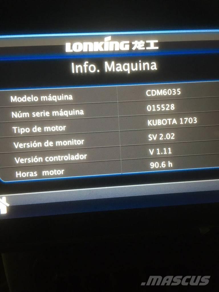 Lonking CDM6035 Miniekskavaatorid < 7 t