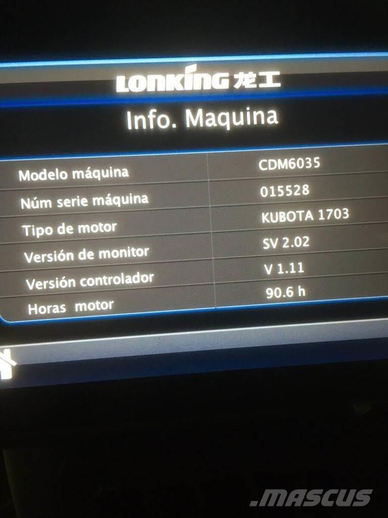 Lonking CDM6035 Miniekskavaatorid < 7 t