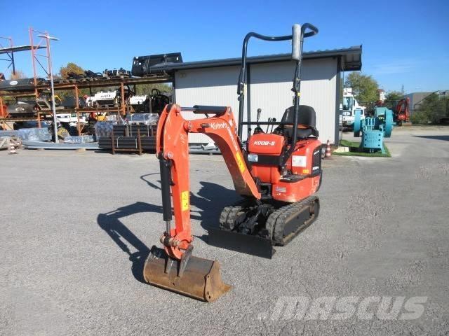 Kubota K 008-5 Miniekskavaatorid < 7 t